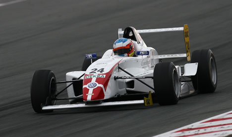 MNJ’eren Marco L. Sørensen gjorde en formidabel indsats i den tyske ADAC Formel Masters-serie.